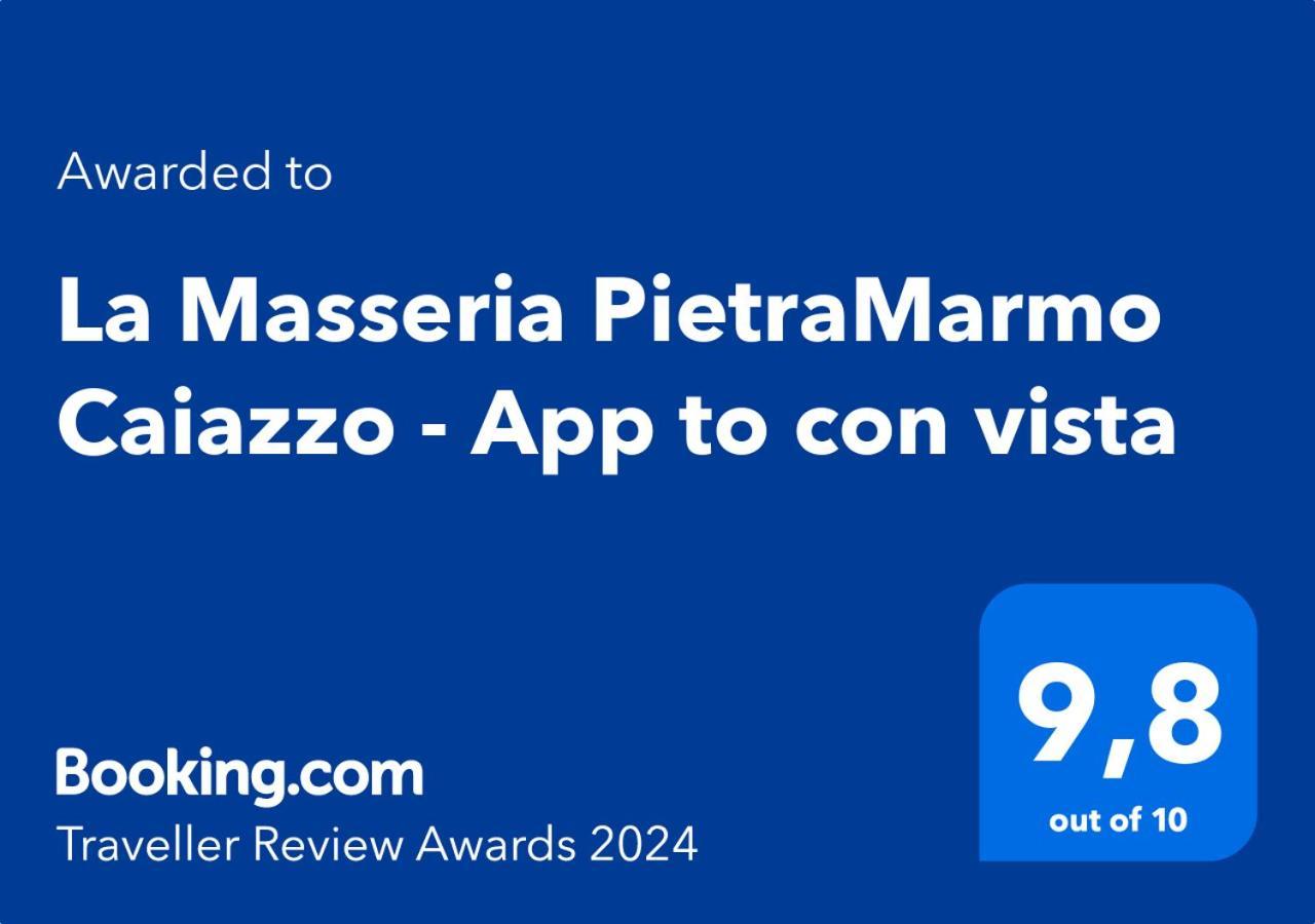 La Masseria Pietramarmo Caiazzo - App To Con Vista Exterior photo